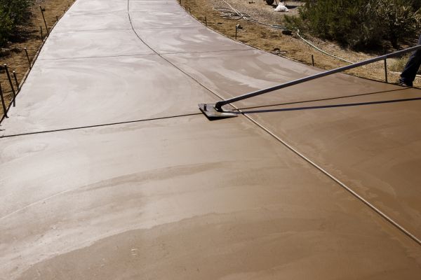 Outdoor Concrete Staining in Burlington